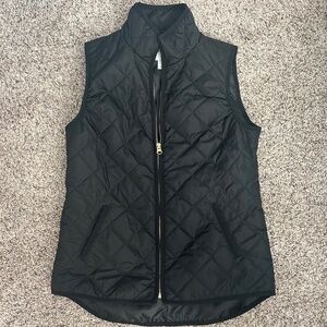 Old Navy Black Quilted Vest Size XS